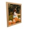 Large Natural 34x34 Wood Picture Frame Acrylic Glass - Light Wooden Poster Frame